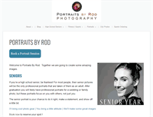 Tablet Screenshot of portraitsbyrod.com